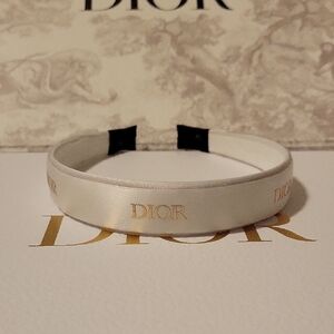 Elegant Dior Satin Headband